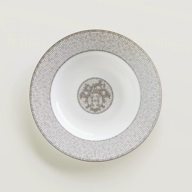 Taza de té y vajilla Hermes Mosaique Au 24