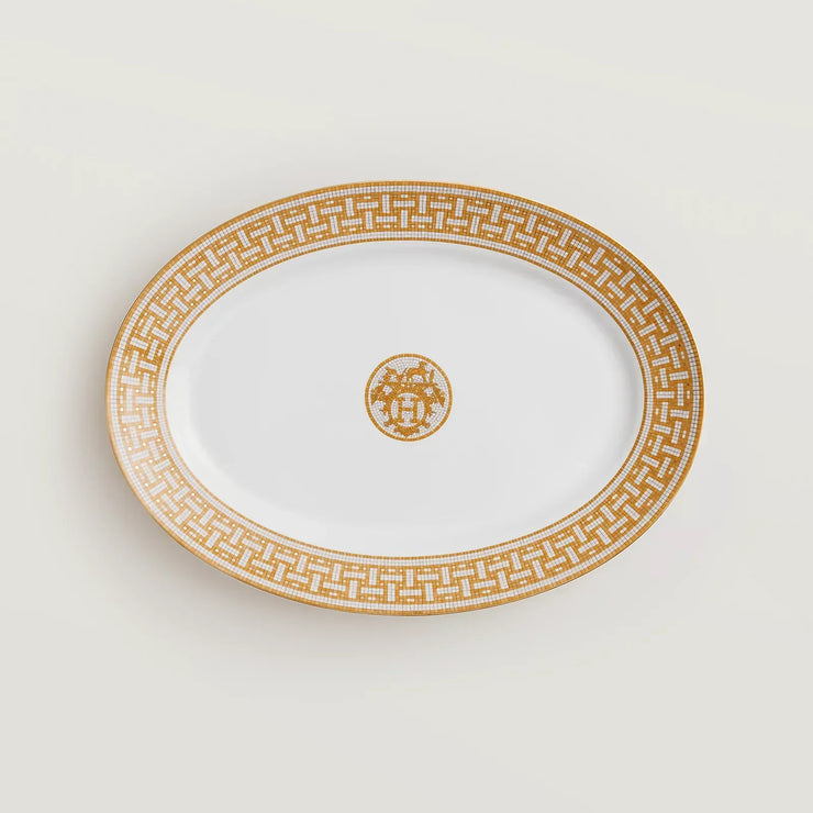 Taza de té y vajilla Hermes Mosaique Au 24