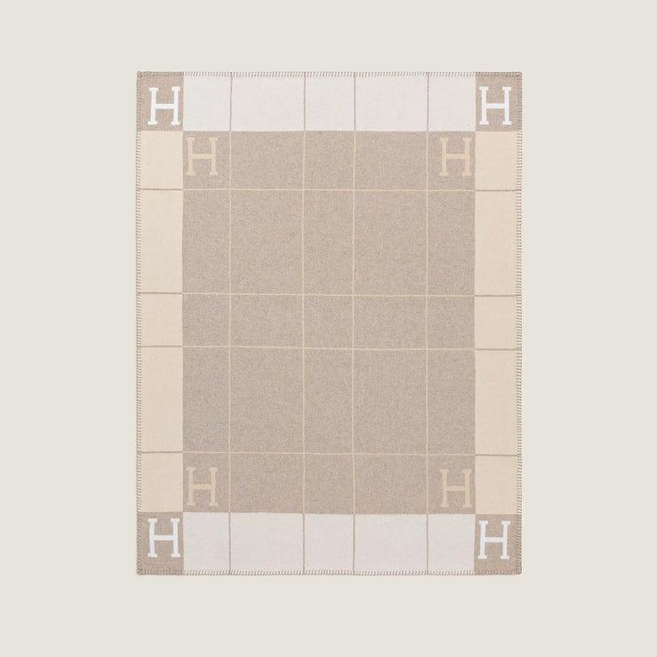 PLAID MATRIX BEIGE