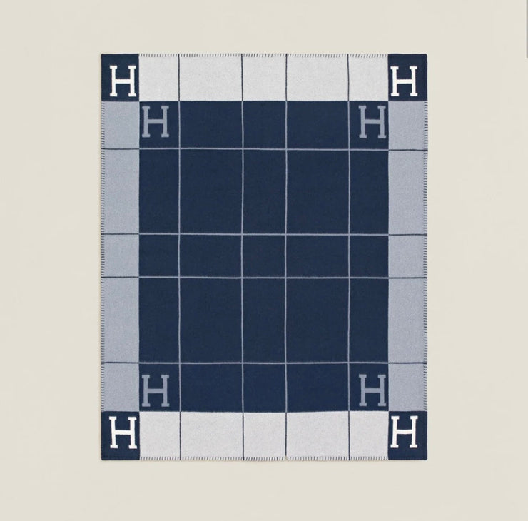 PLAID MATRIX AZUL