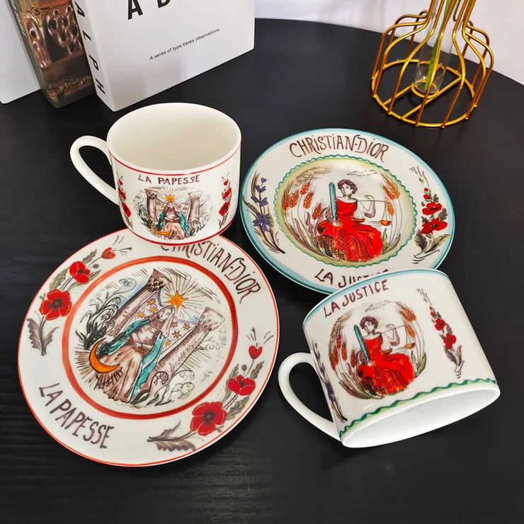 Vajilla Tarot de Dior Maison