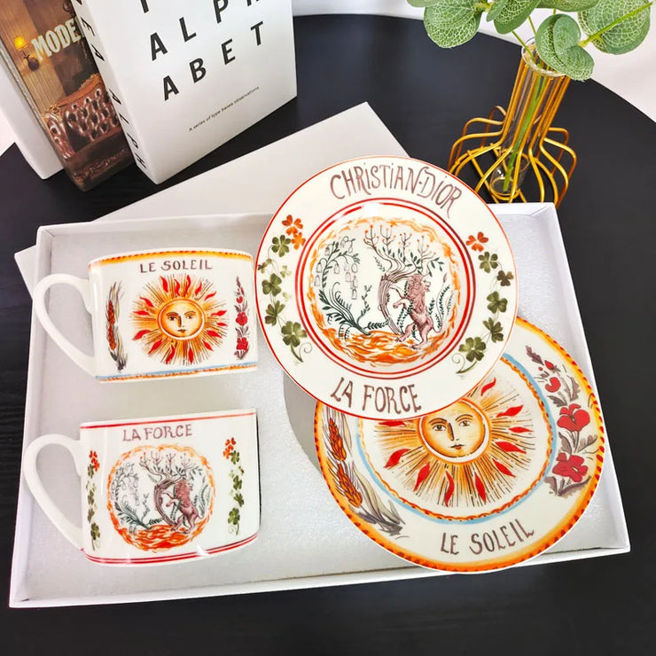 Vajilla Tarot de Dior Maison