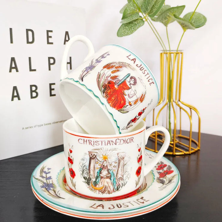 Vajilla Tarot de Dior Maison