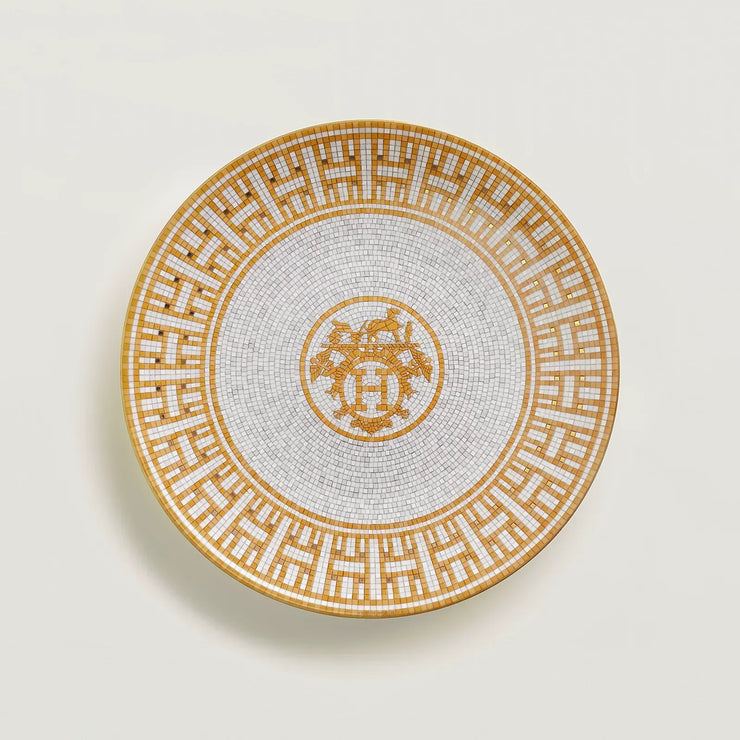 Taza de té y vajilla Hermes Mosaique Au 24