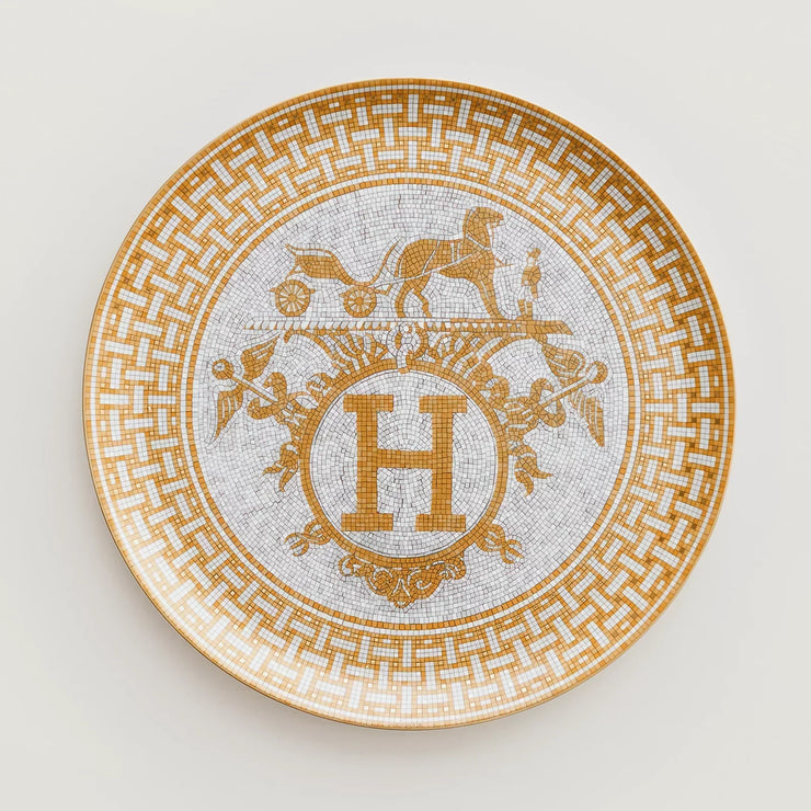 Taza de té y vajilla Hermes Mosaique Au 24