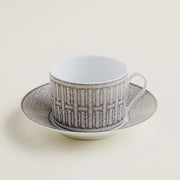 Taza de té y vajilla Hermes Mosaique Au 24
